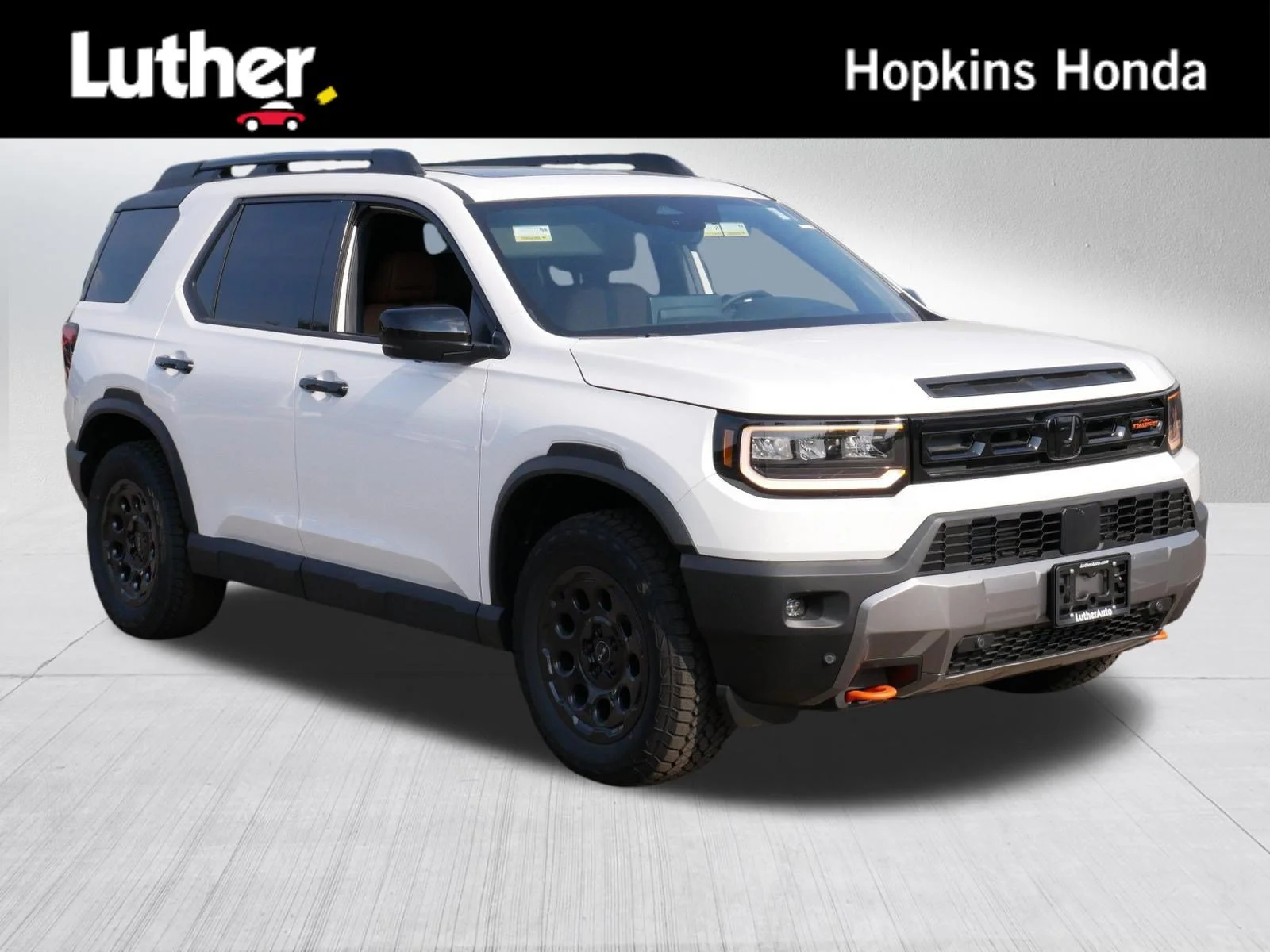 Certified Used 2026 Platinum White Pearl Honda TrailSport Elite Blackout image 1