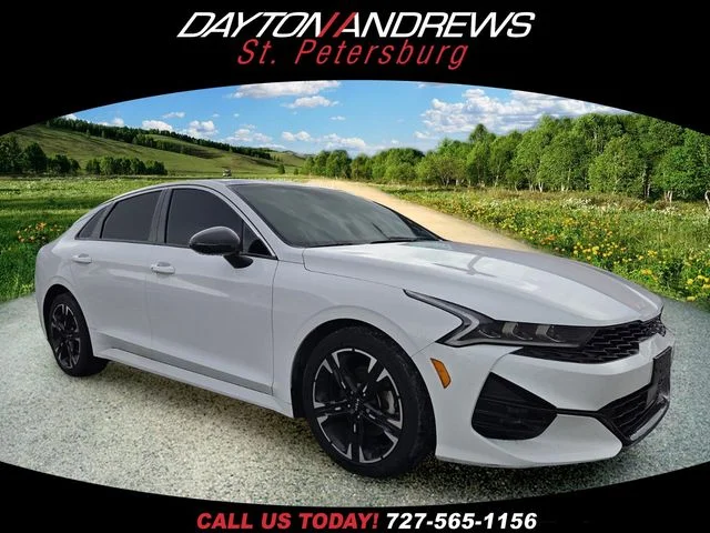 Used 2024 White Kia GT-Line image 1