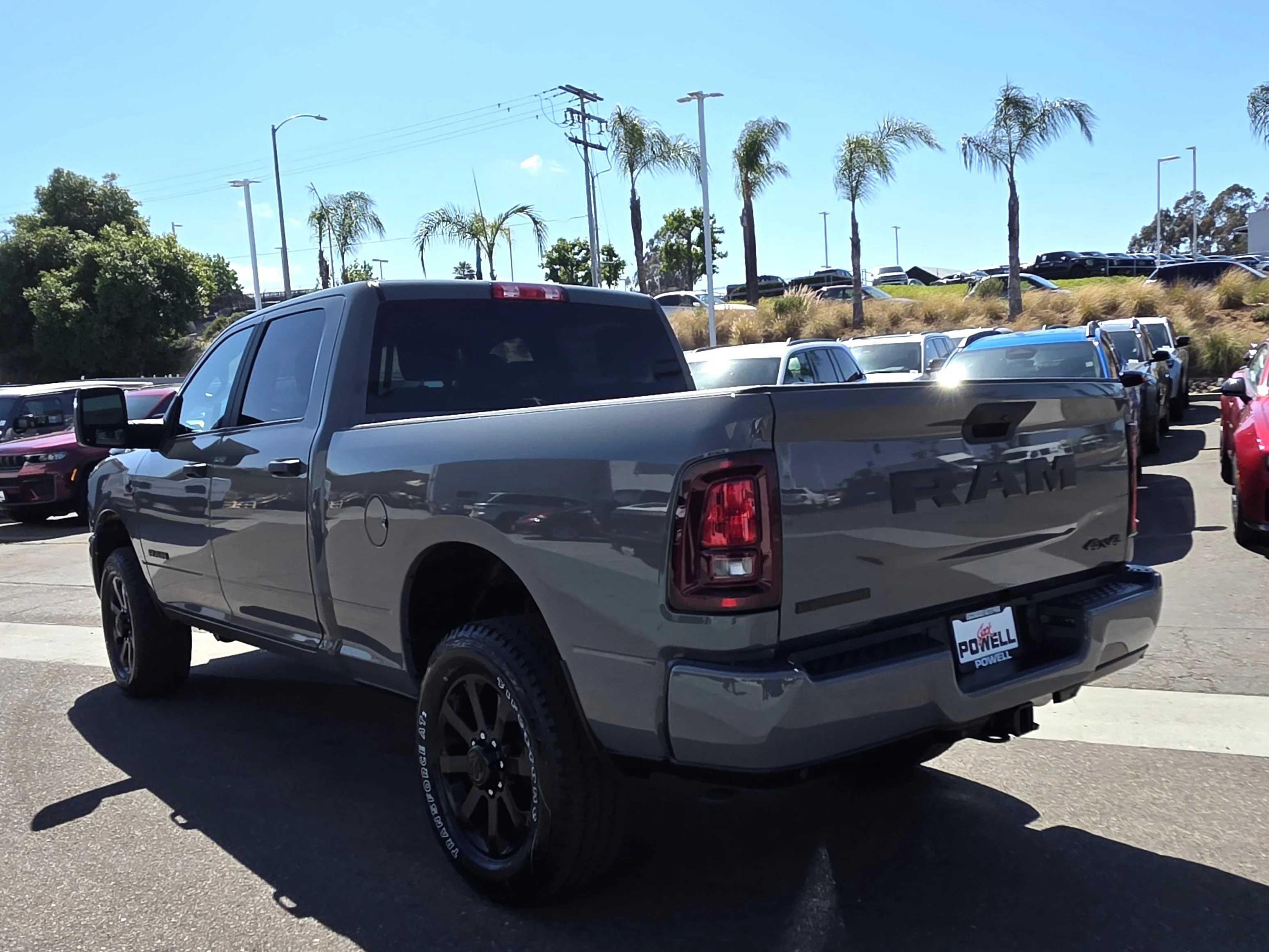 New 2026 Gray Clearcoat RAM Big Horn image 3