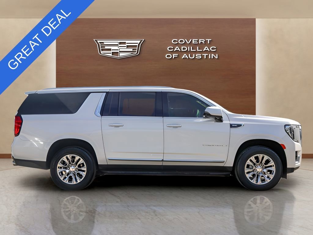 Used 2024 White Frost Tricoat GMC Denali image 5