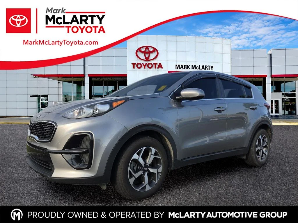 Used 2020 Gray Kia LX image 1