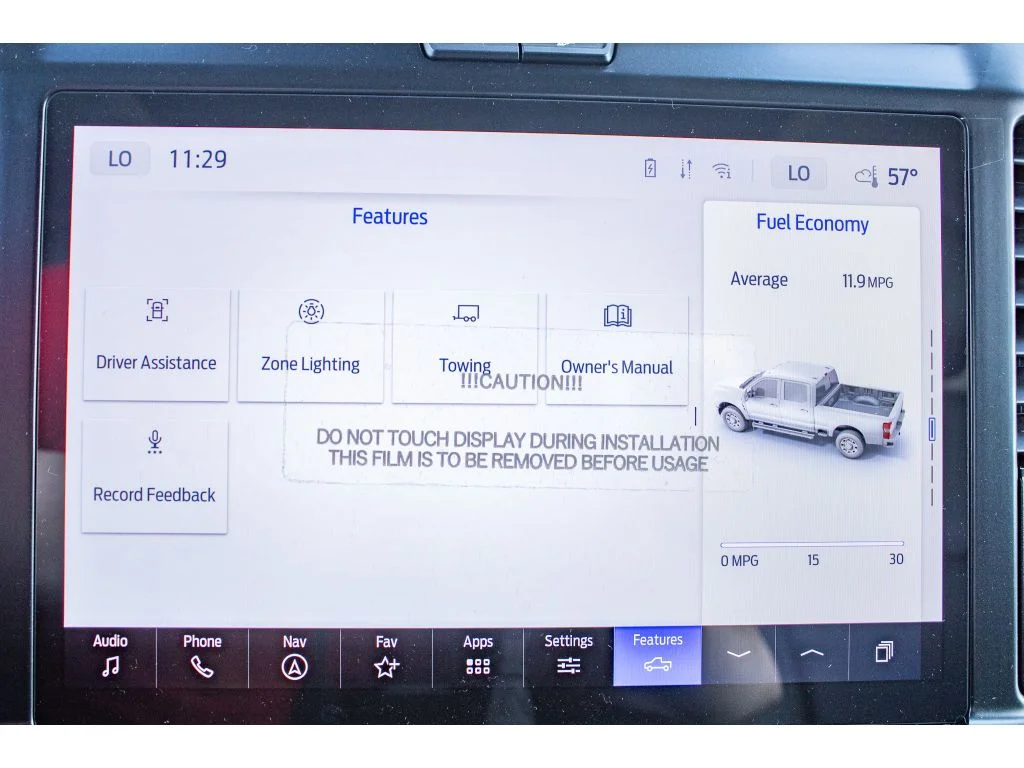 New 2026 Argon Blue Metallic Ford LARIAT image 32