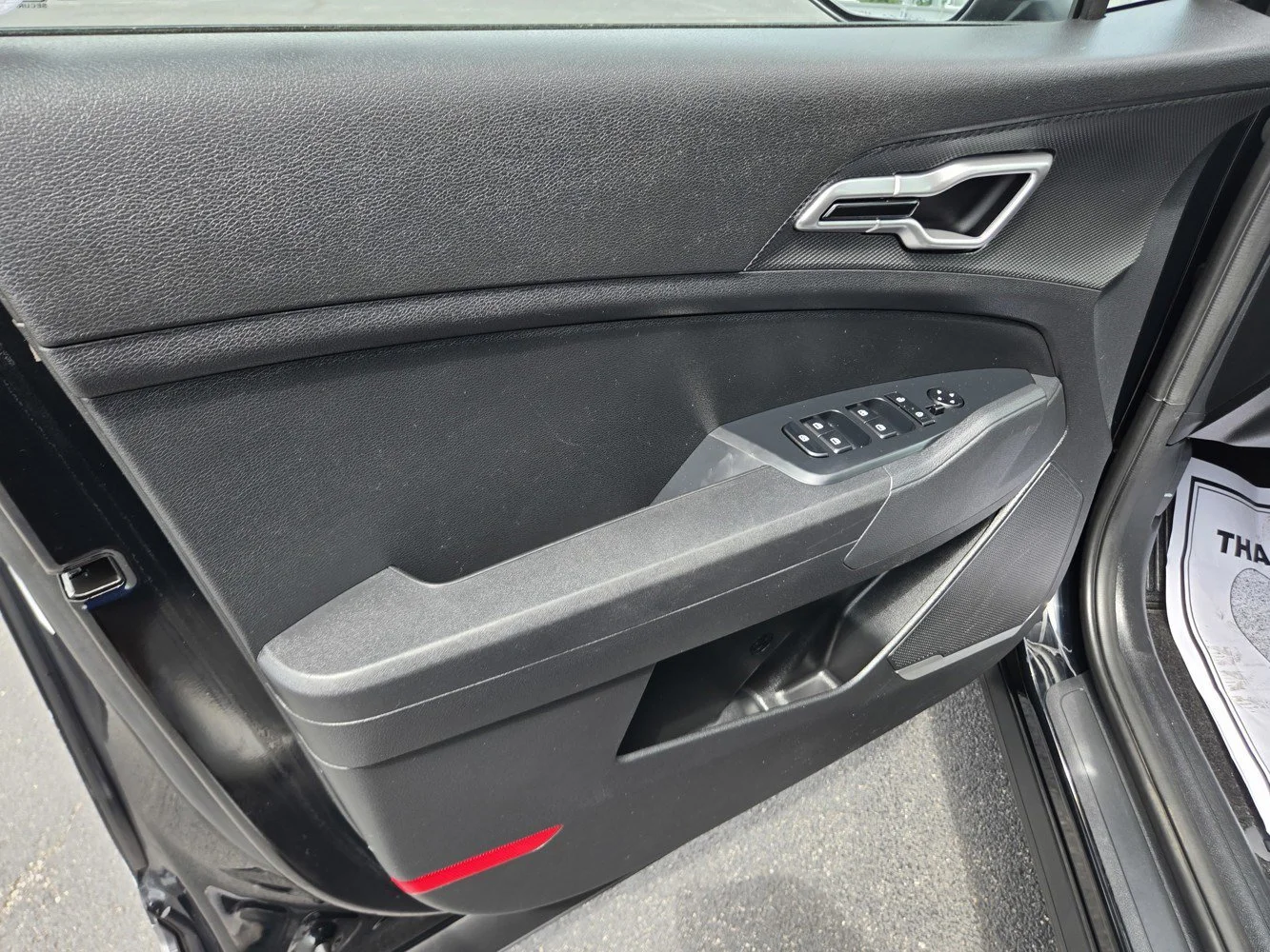 Used 2025 Ebony Black Kia LX image 35