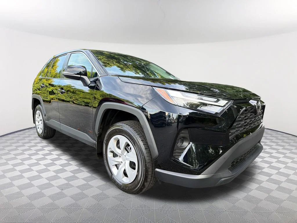 Used 2025 Black Toyota LE image 3