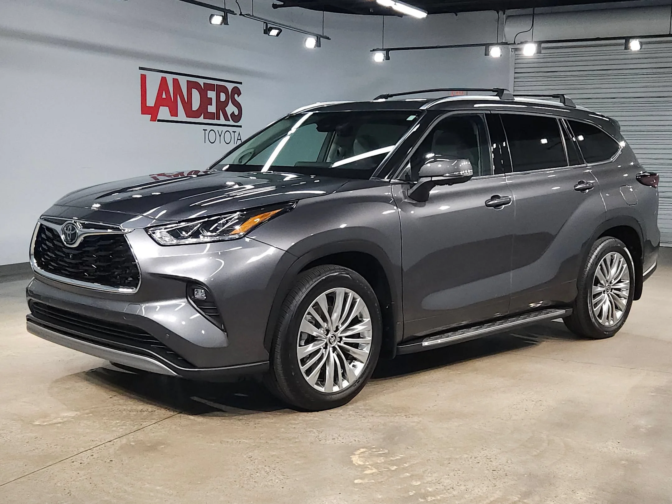 Certified Used 2025 Magnetic Gray Metallic Toyota Platinum image 3