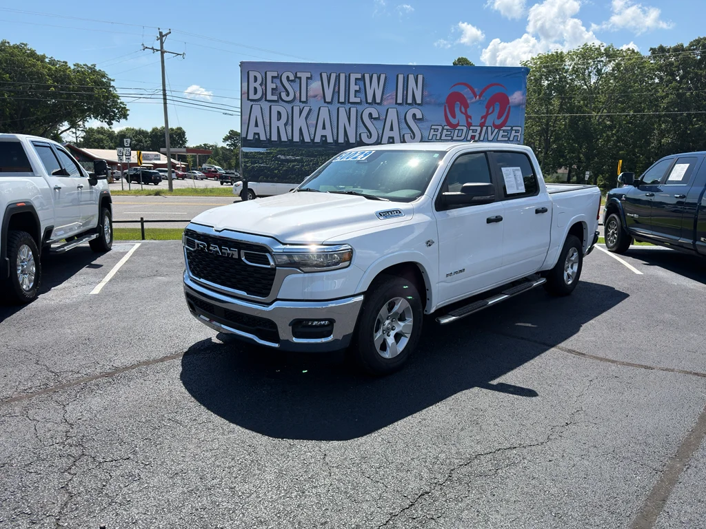 Used 2026 Bright White Clearcoat Ram Big Horn image 1