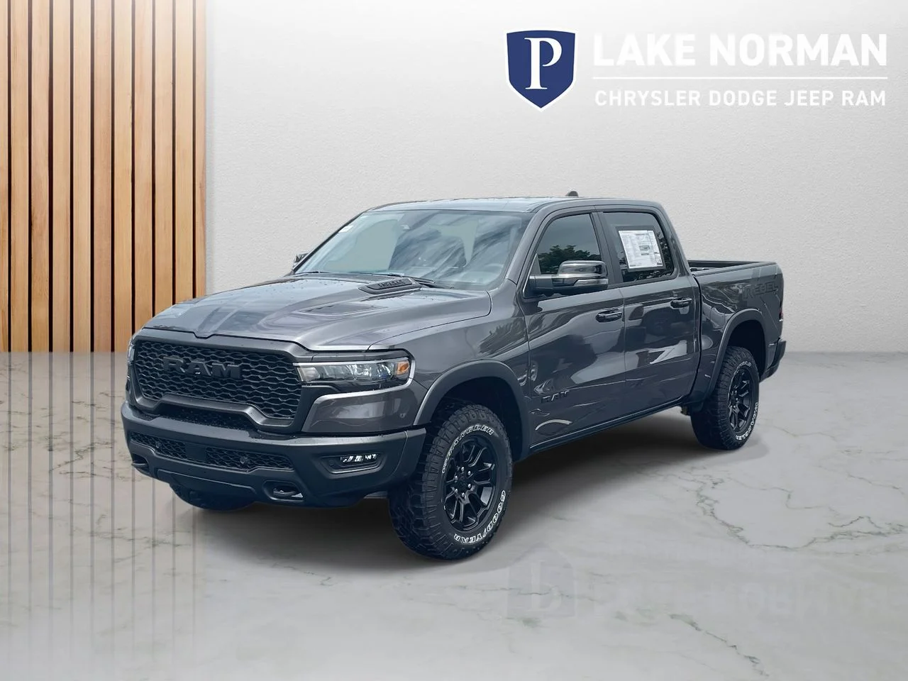 New 2026 Granite Crystal Metallic Clear-Coat Exterior Paint RAM Rebel image 4