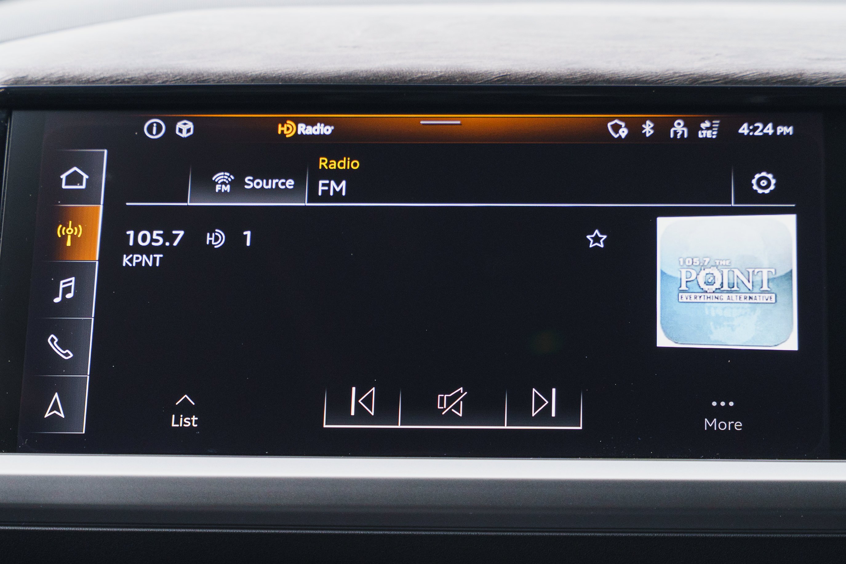 Used 2024 Mythos Black Metallic Audi Premium Plus image 11