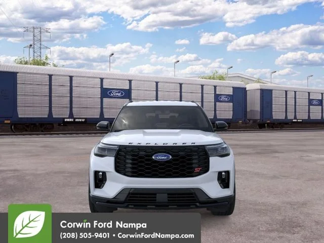 New 2026 White Metallic Ford ST image 7