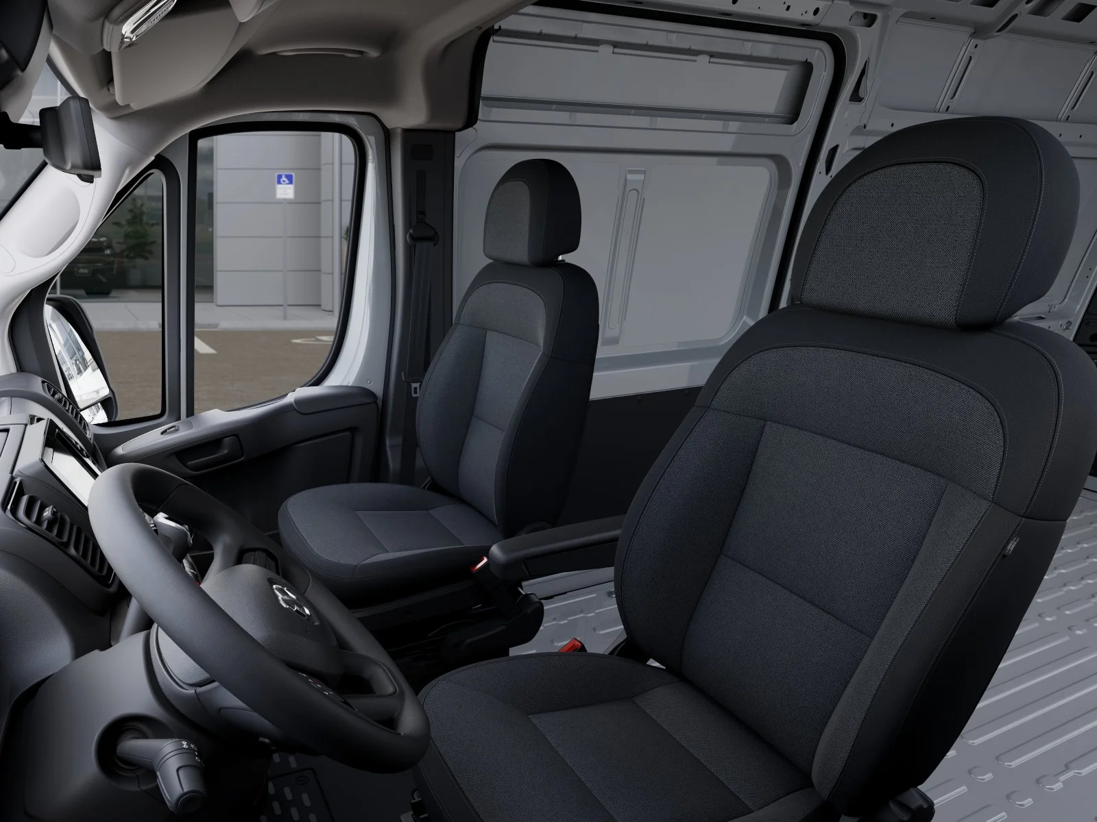 New 2026 Bright White Clearcoat RAM High Roof image 49