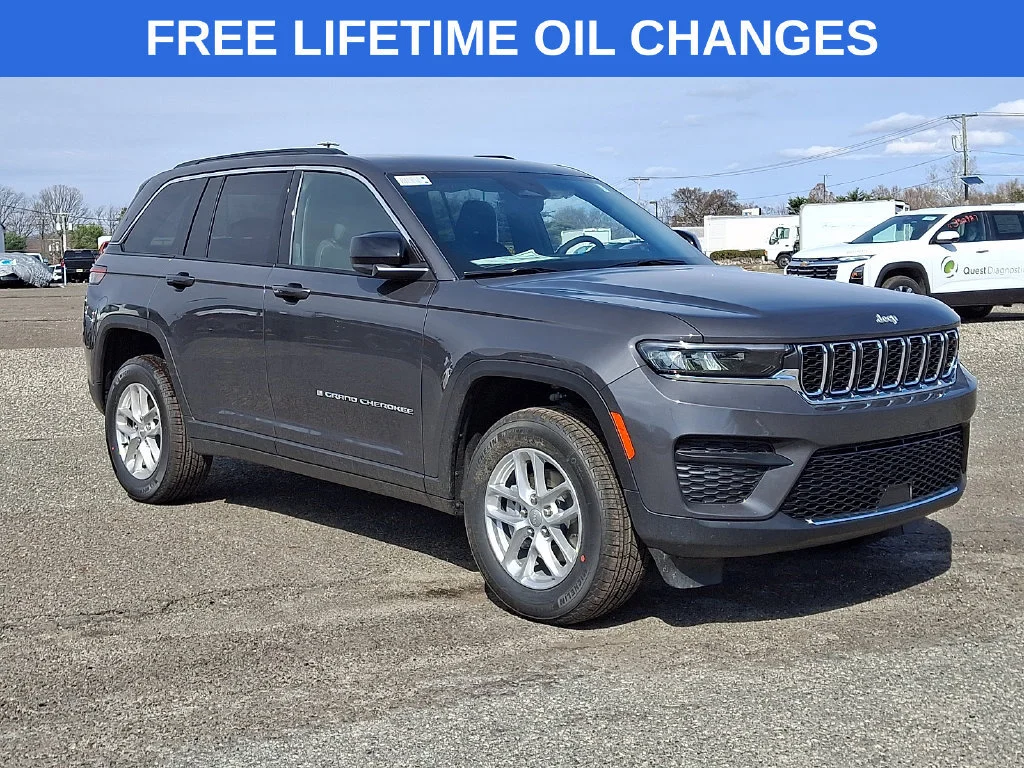 New 2026 Baltic Gray Metallic Clear-Coat Exterior Paint Jeep Laredo X image 1