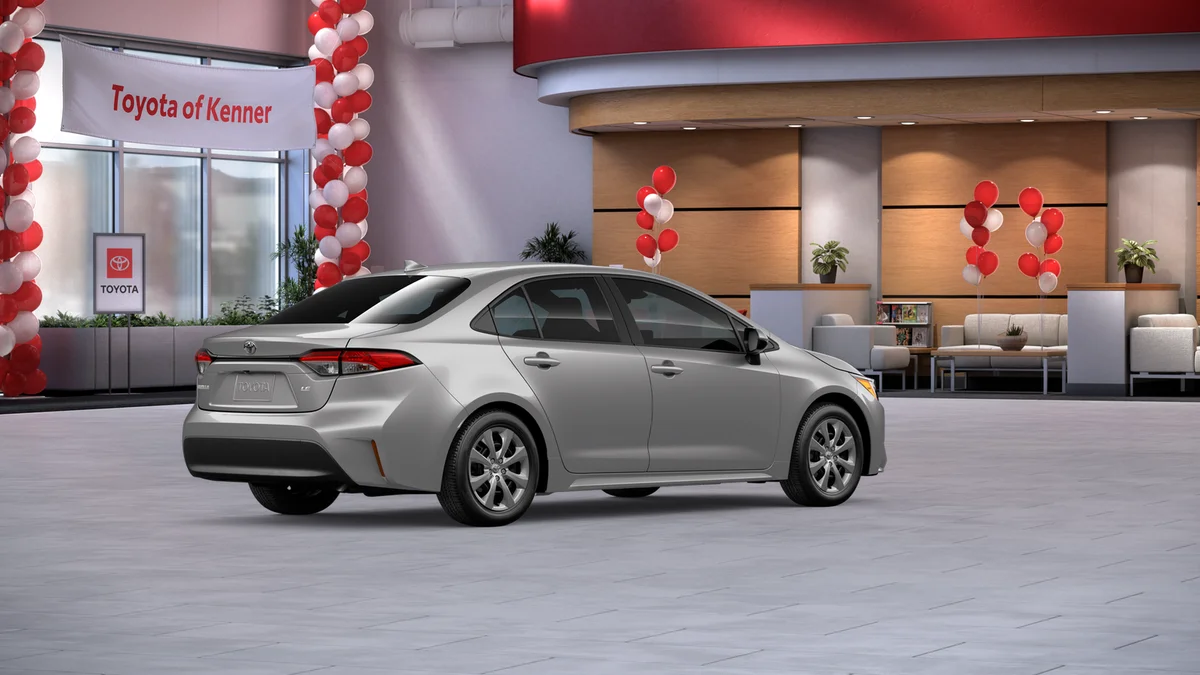 New 2026 Classic Silver Metallic Toyota LE image 10