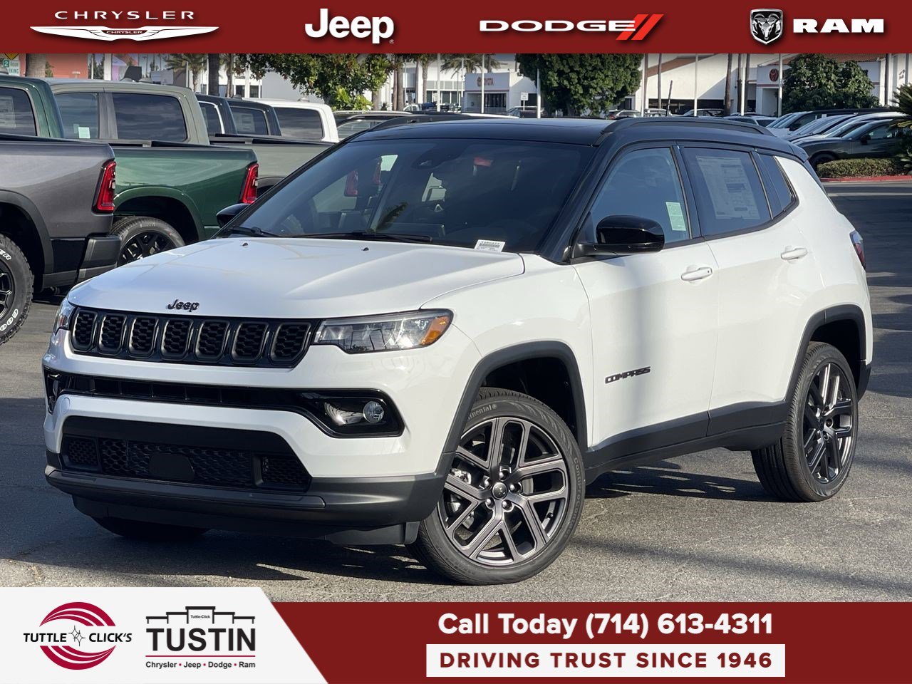 New 2026 Bright White Clearcoat Jeep Limited Altitude image 1