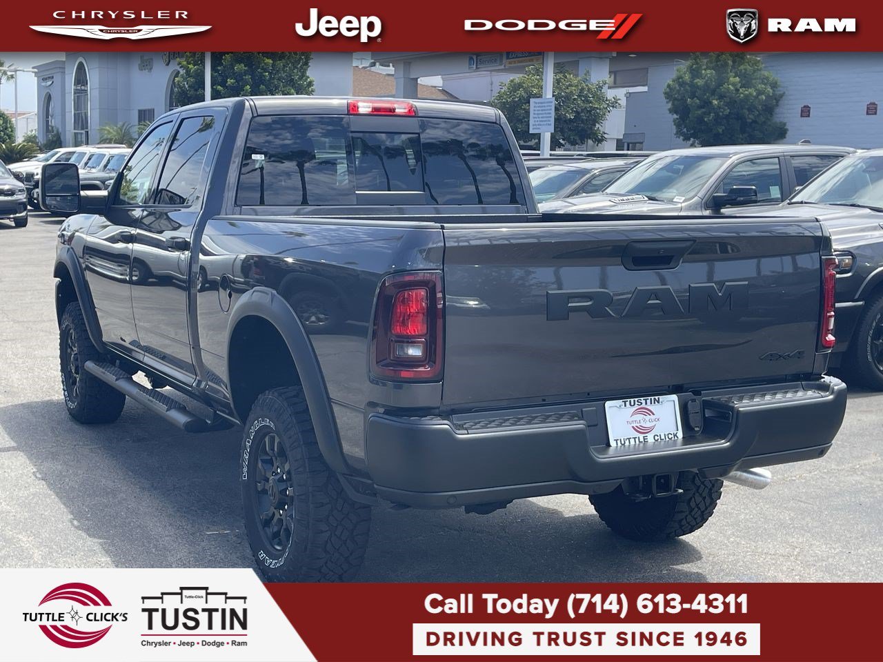 New 2026 Granite Crystal Metallic Clearcoat RAM Tradesman image 4