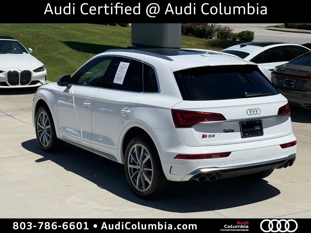 Certified Used 2023 White Audi Premium Plus image 11