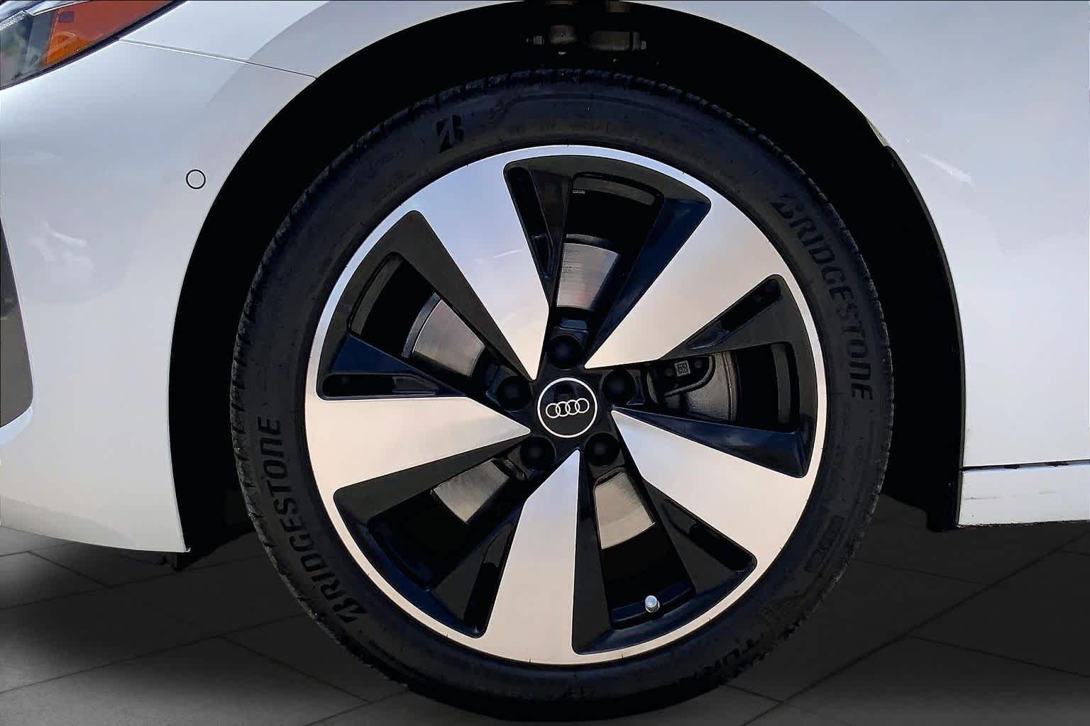 Used 2025 Glacier White Metallic Audi Premium image 11