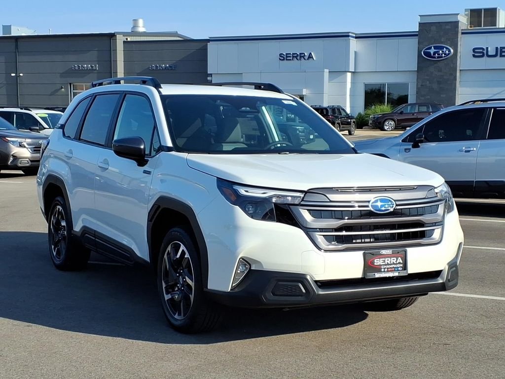 New 2026 Crystal White Pearl Subaru Premium Hybrid image 15