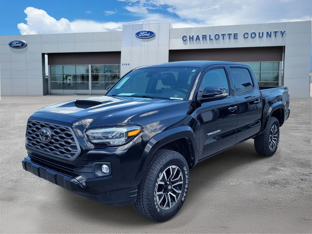 Used 2023 Black Toyota TRD Sport image 2