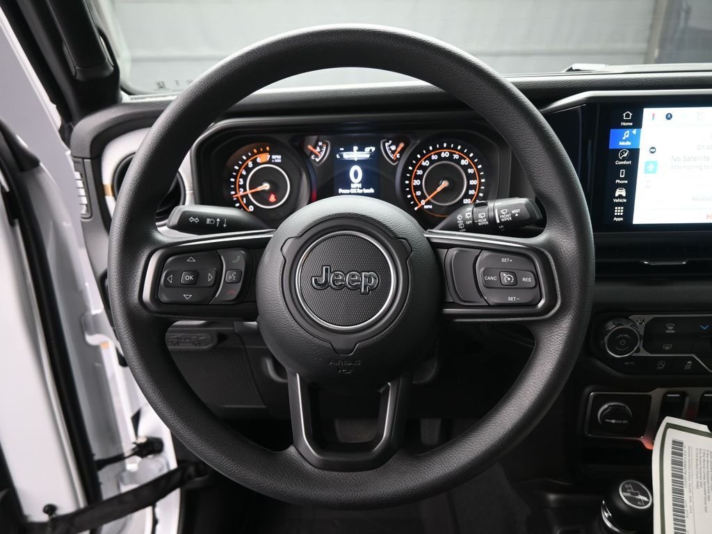 New 2026 Bright White Clear-Coat Exterior Paint Jeep Sport image 7