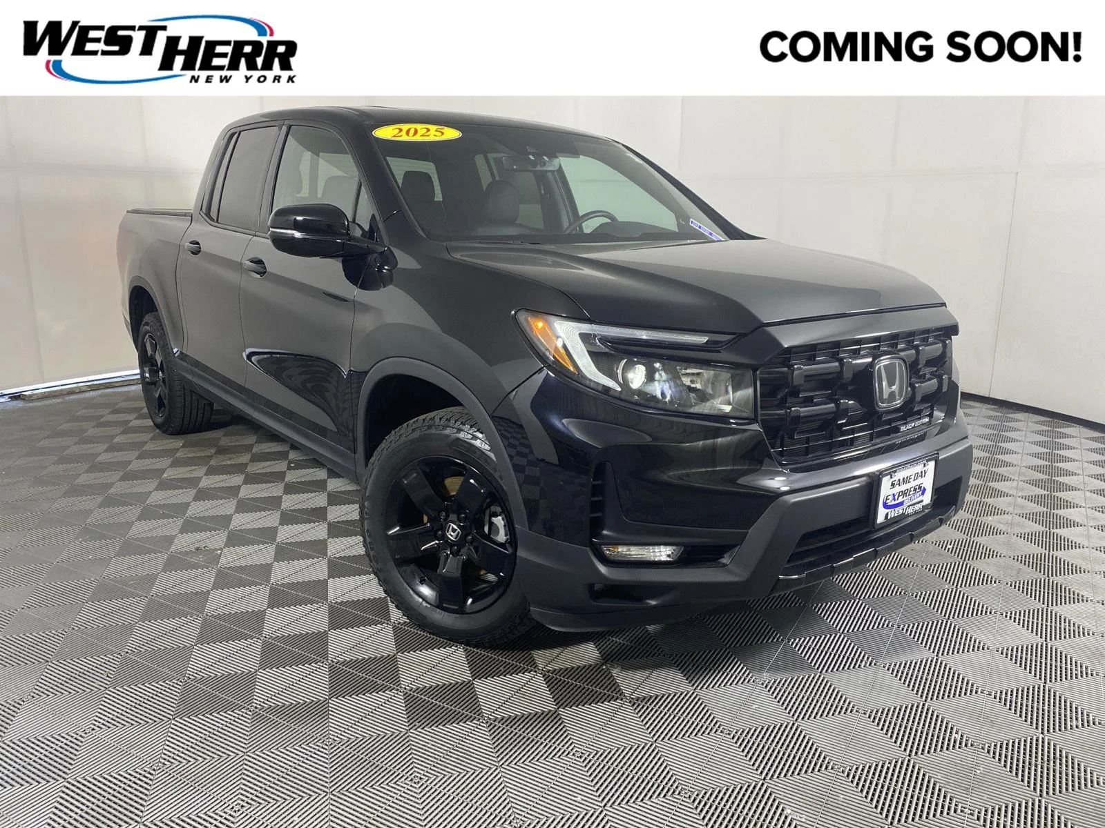 Used 2025 Crystal Black Pearl Honda Black Edition image 1