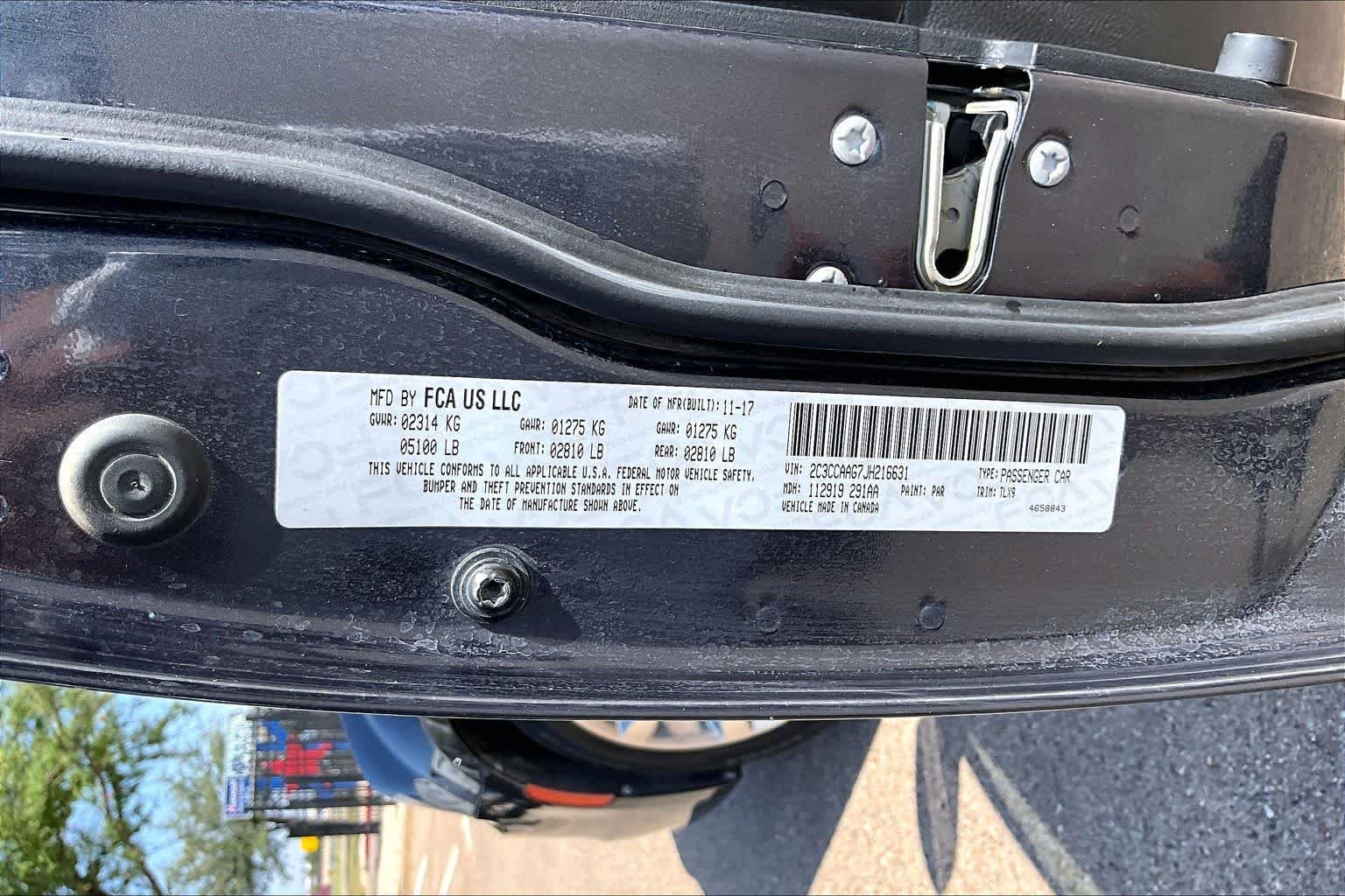 Used 2018 Maximum Steel Metallic Clearcoat Chrysler Touring L image 36