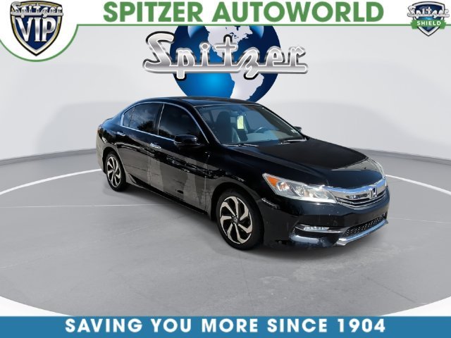 Used 2017 Honda Accord EX-L with VIN 1HGCR2F86HA087647 for sale in North Jackson, OH