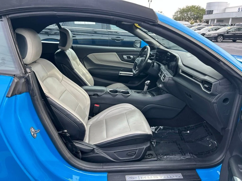 Used 2024 Grabber Blue Ford EcoBoost Premium image 34