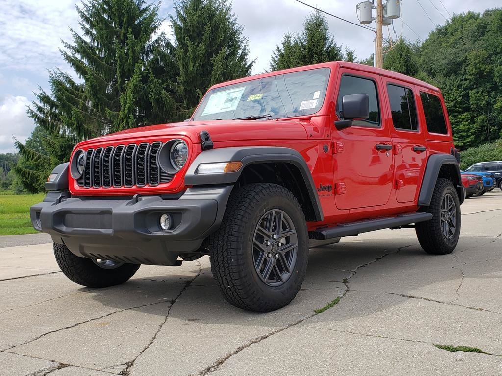 New 2026 Firecracker Red Clear-Coat Exterior Paint Jeep Sport S image 7