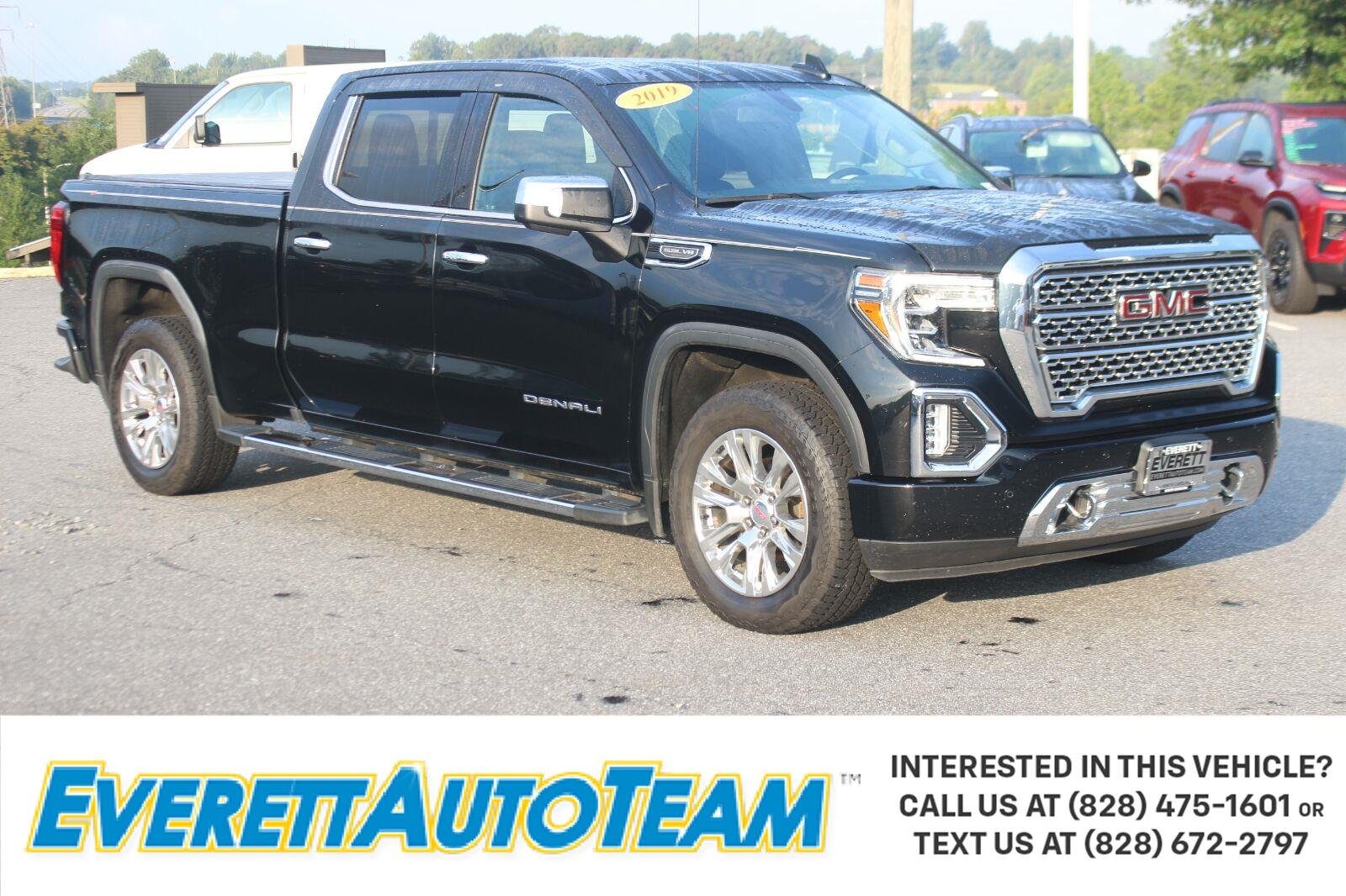 ONYX BLACK 2019 GMC Sierra 1500 Pickup Truck Four-Wheel Drive 