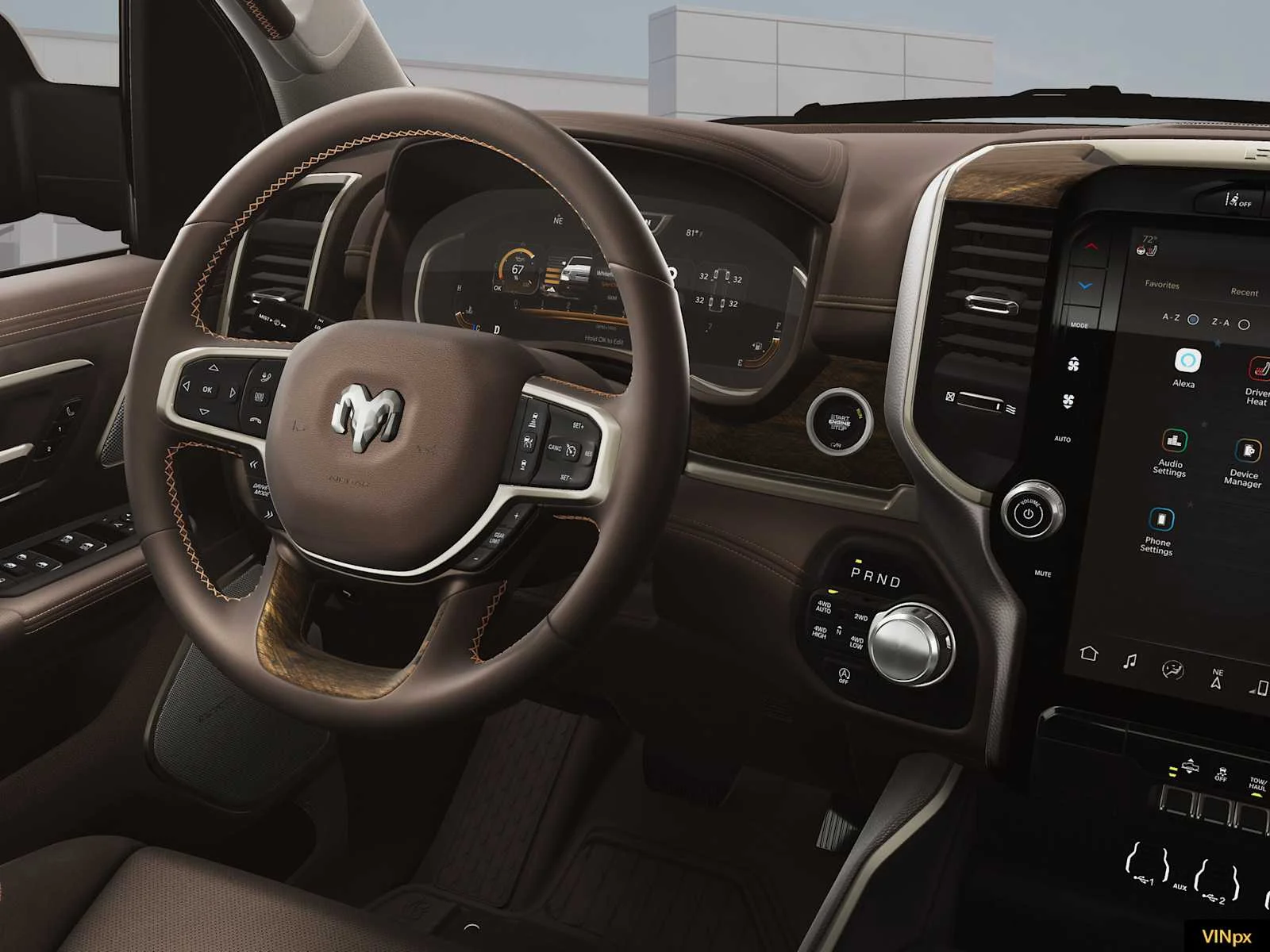 New 2026 Forged Blue Metallic Exterior Paint RAM Longhorn image 20