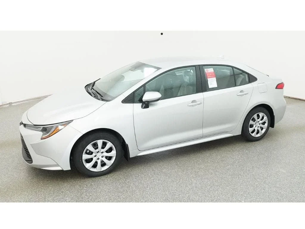 New 2026 Classic Silver Metallic Toyota LE image 3