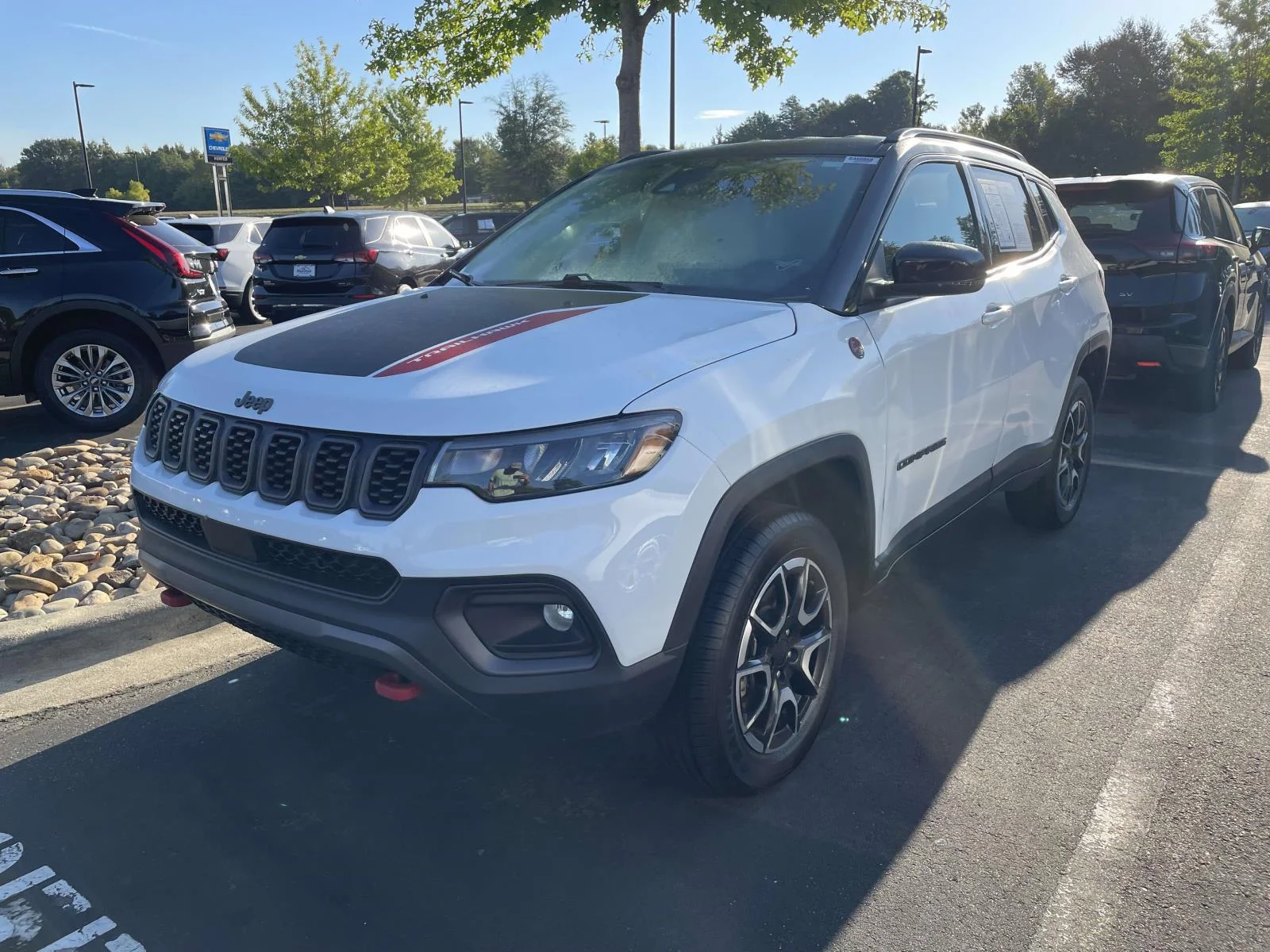 Used 2024 White Jeep Trailhawk 4x4 image 3