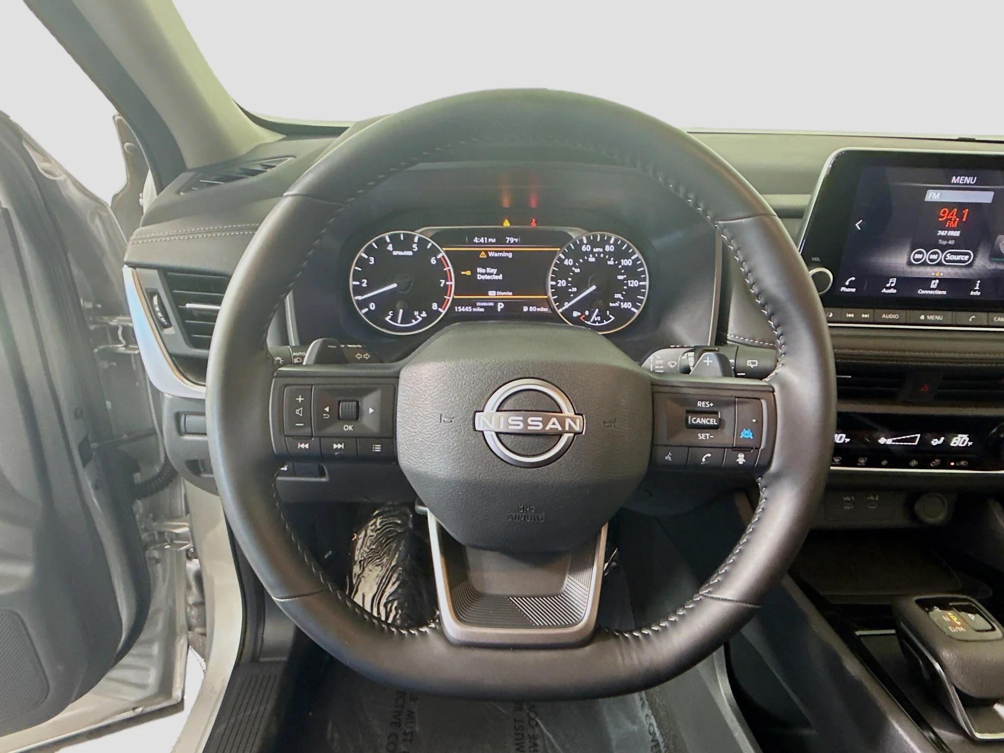 Used 2025 Brilliant Silver Metallic Nissan SV image 9
