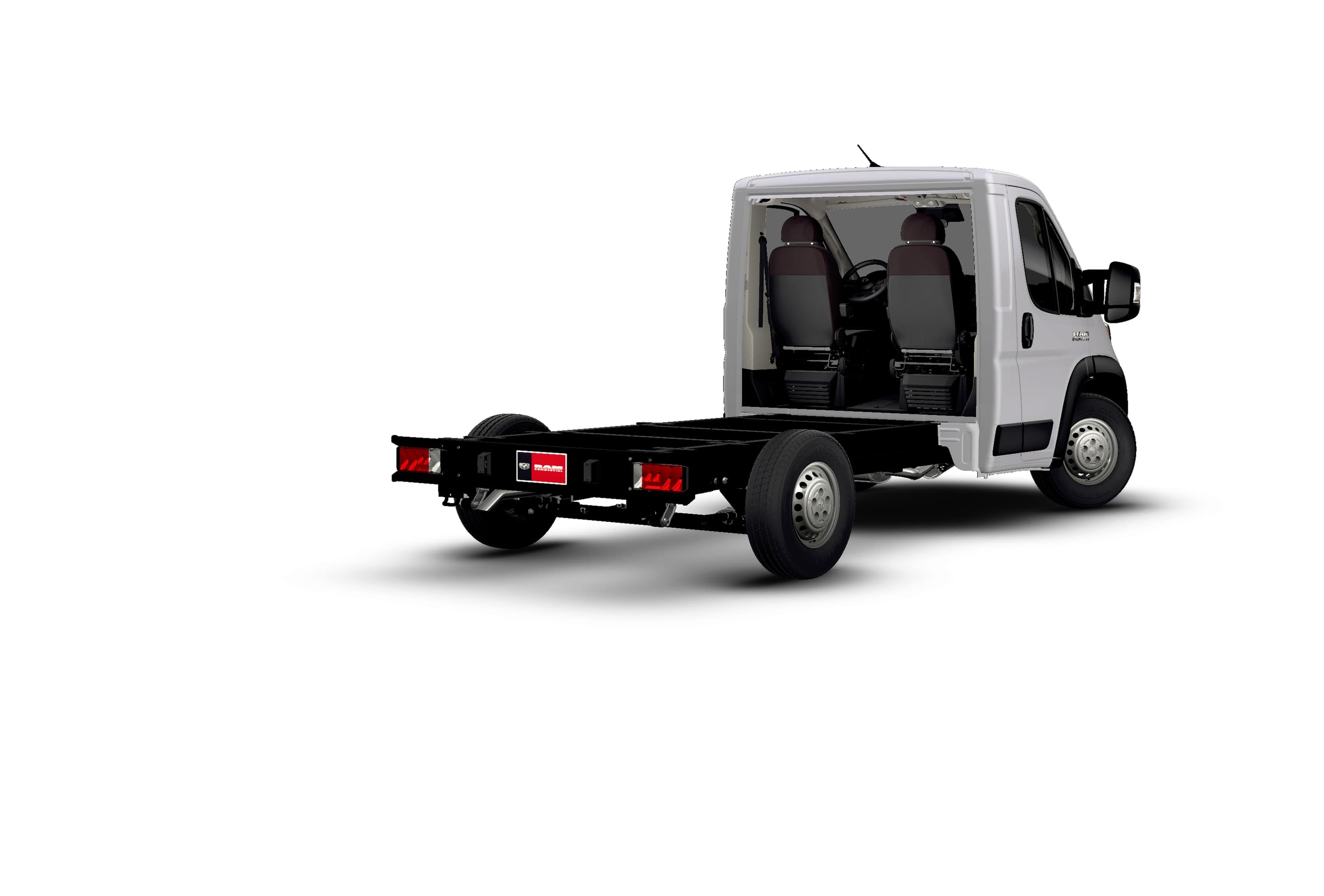 New 2026 Bright White Clear-Coat Exterior Paint RAM Low Roof image 2