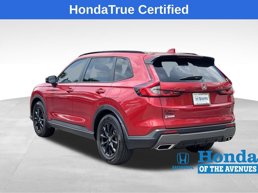 Certified Used 2026 Radiant Red Metallic Honda 2WD Sport-L Hybrid image 4