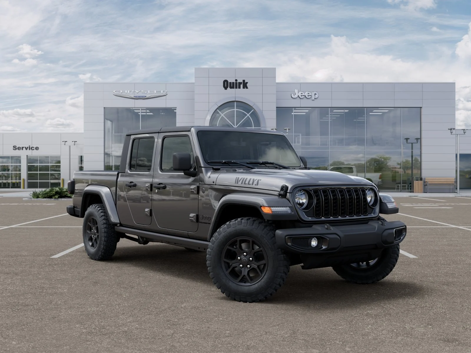 New 2027 Granite Crystal Metallic Clearcoat Jeep Willys image 5