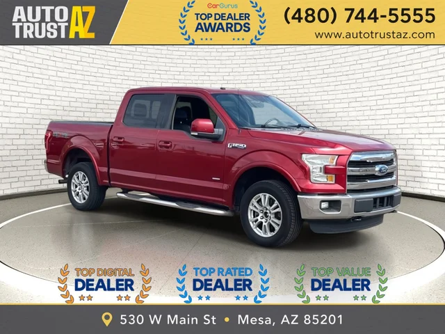 2016 Ford F-150 Lariat 4x4 4dr SuperCrew 5.5 ft. SB