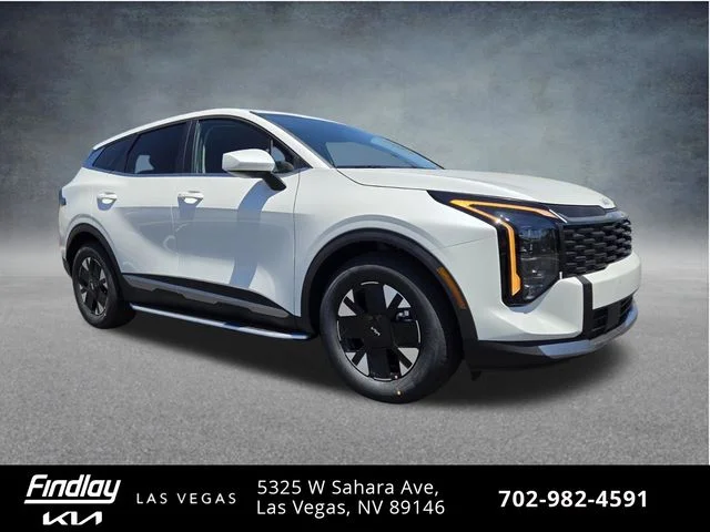 New 2026 White Kia LX image 3