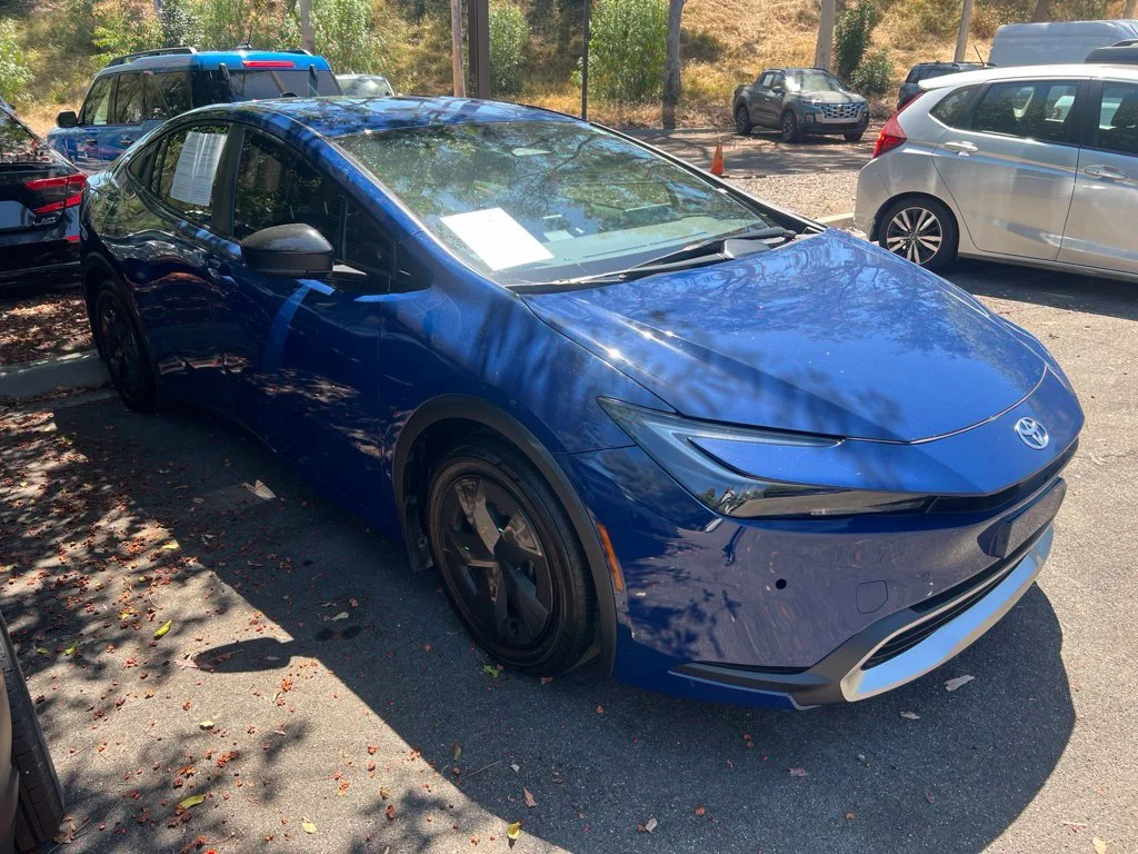 Certified Used 2024 Blue Toyota SE image 2