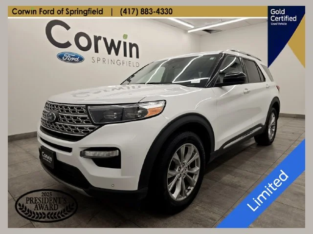 Certified Used 2023 Oxford White Ford Limited image 1