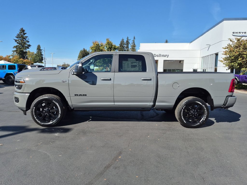 New 2027 Ceramic Gray Clear-Coat Exterior Paint RAM Laramie image 3