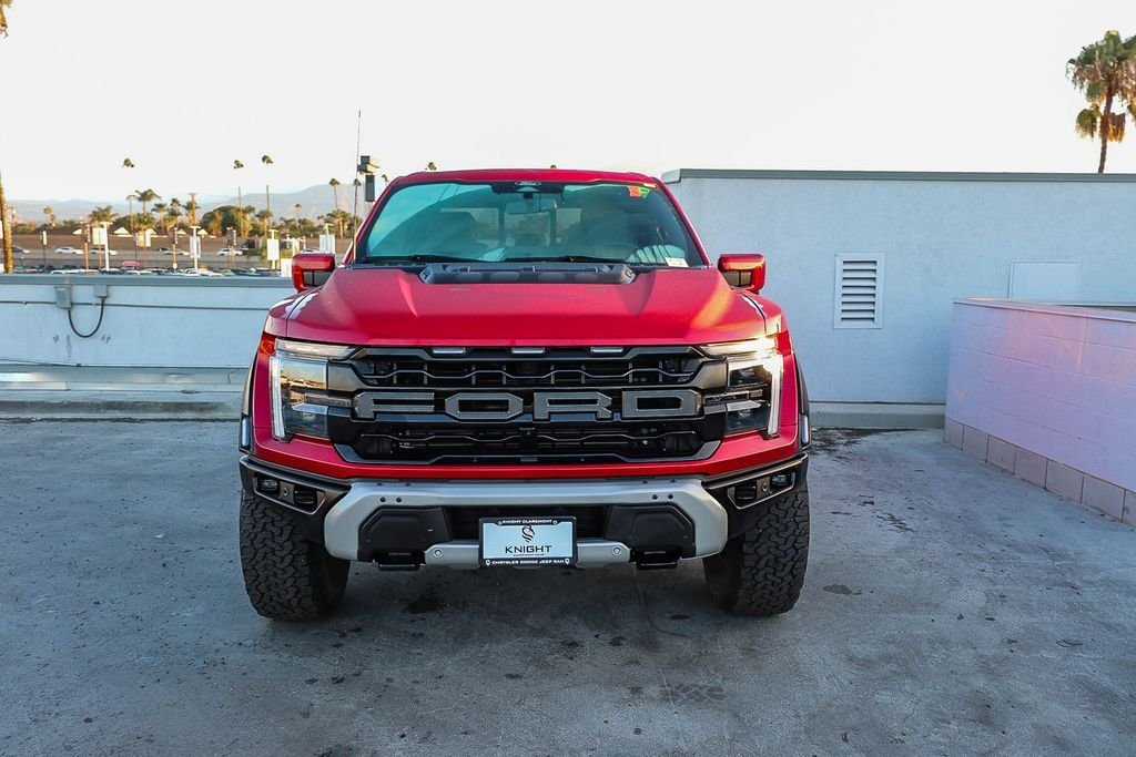 Used 2025 Red Metallic Ford Raptor image 3