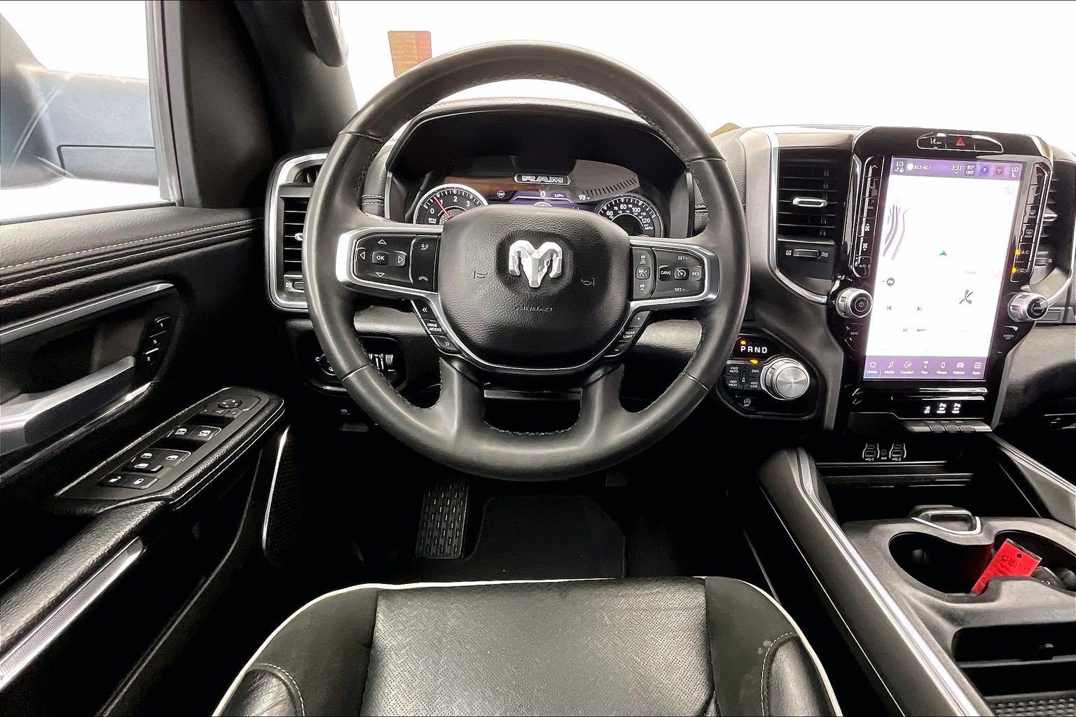 Used 2025 Bright White Clearcoat Ram Laramie image 4