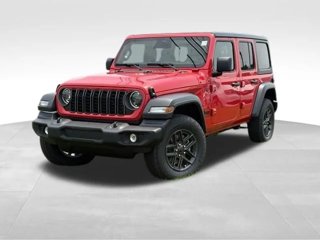 New 2026 Firecracker Red Clear-Coat Exterior Paint Jeep Sport S image 4