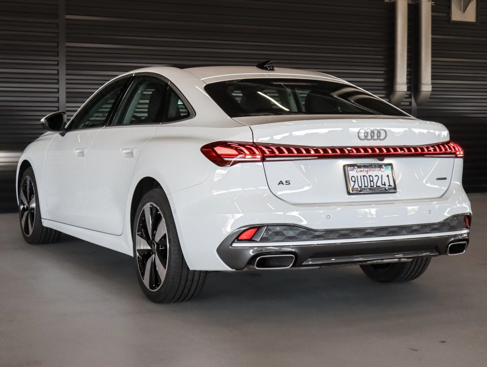 Used 2025 Glacier White Metallic Audi Premium Plus image 2