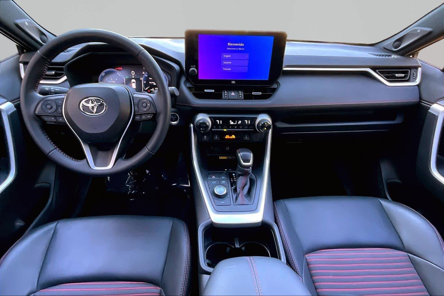 Used 2025 Wind Chill Pearl/Midnight Black Metallic Toyota XSE image 16