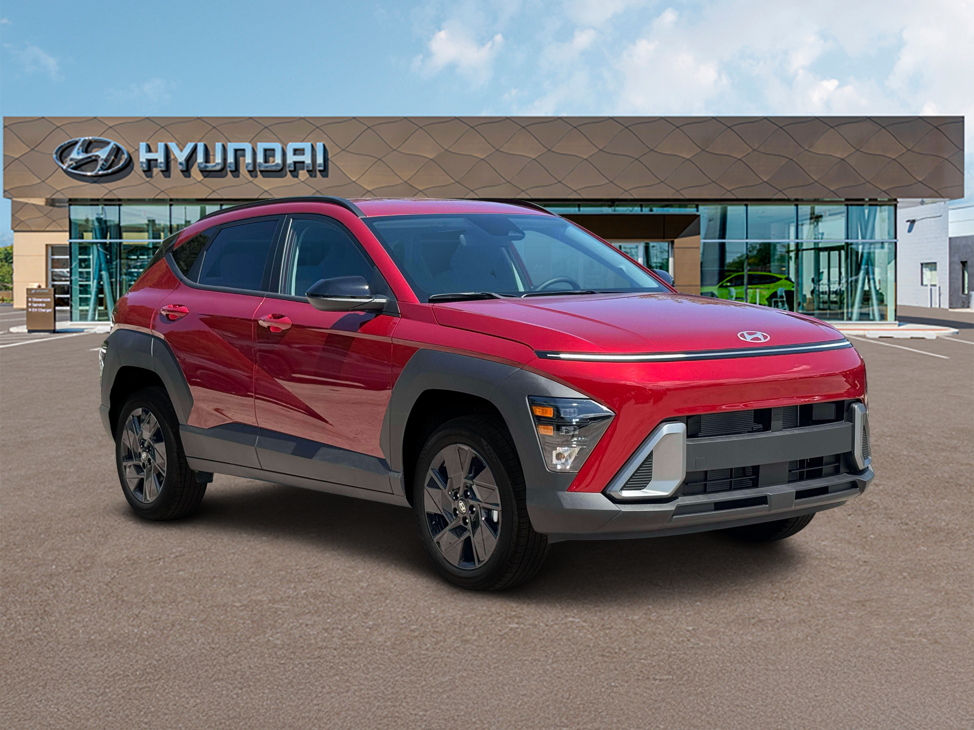 New 2027 Red Hyundai SEL Sport AWD image 11