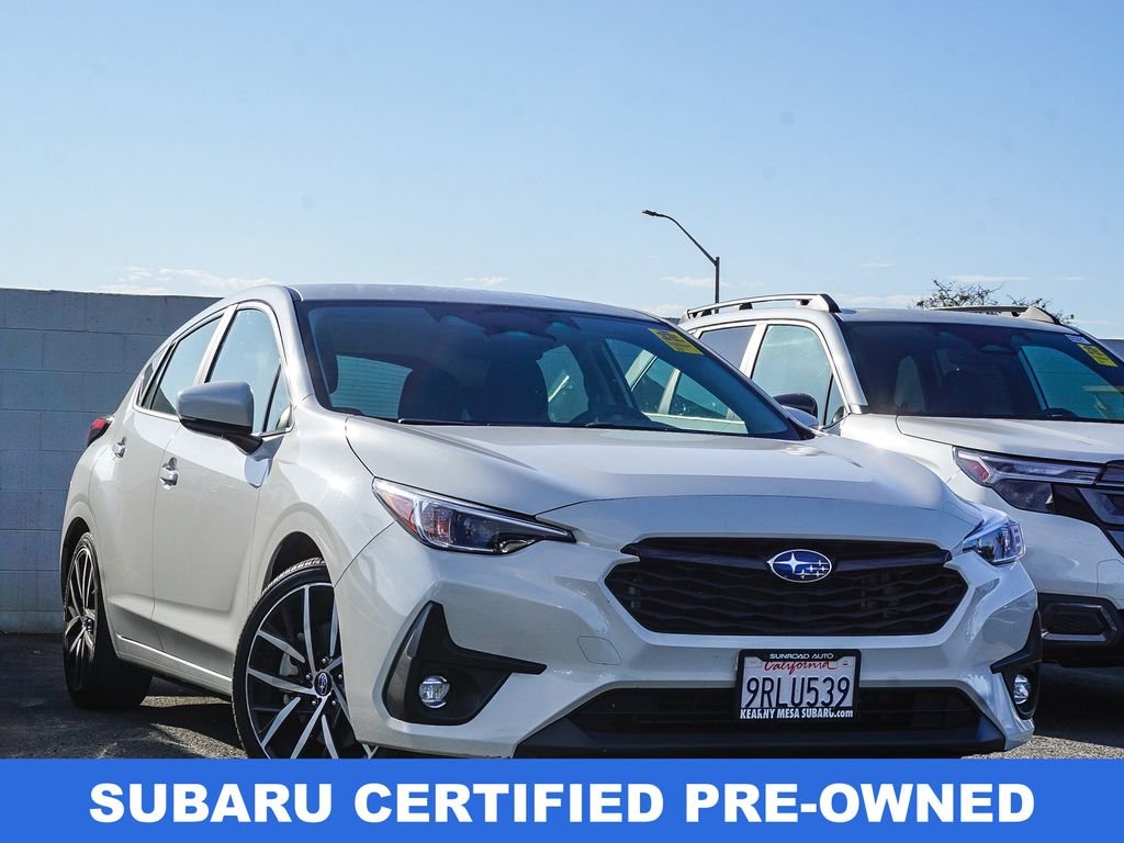 Used 2024 White Subaru Sport image 1