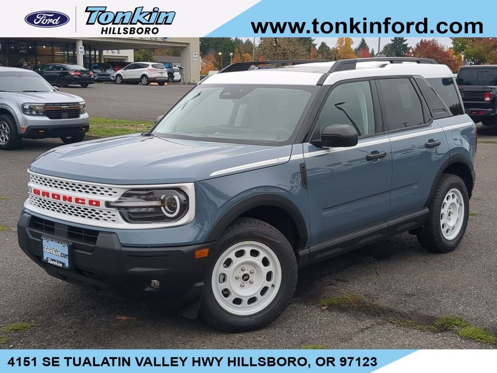 New 2025 Azure Gray Metallic Tri-Coat Ford Heritage image 43