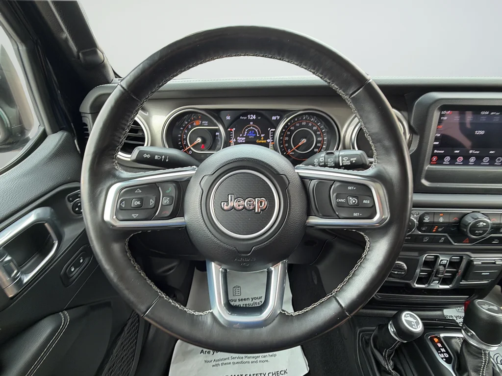 Used 2021 Black Jeep Unlimited Sahara image 31